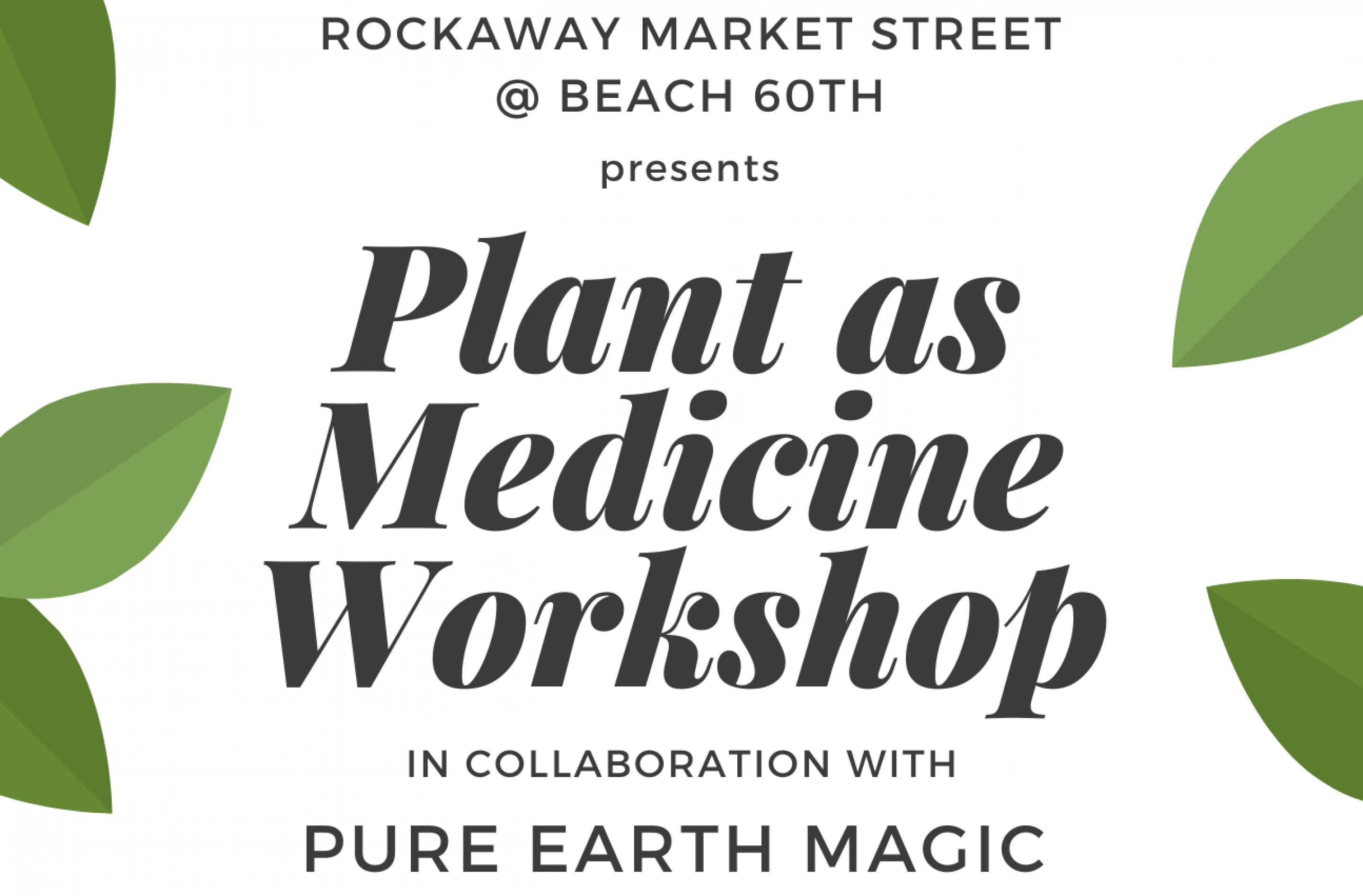 Plants As Medicine Workshop preview